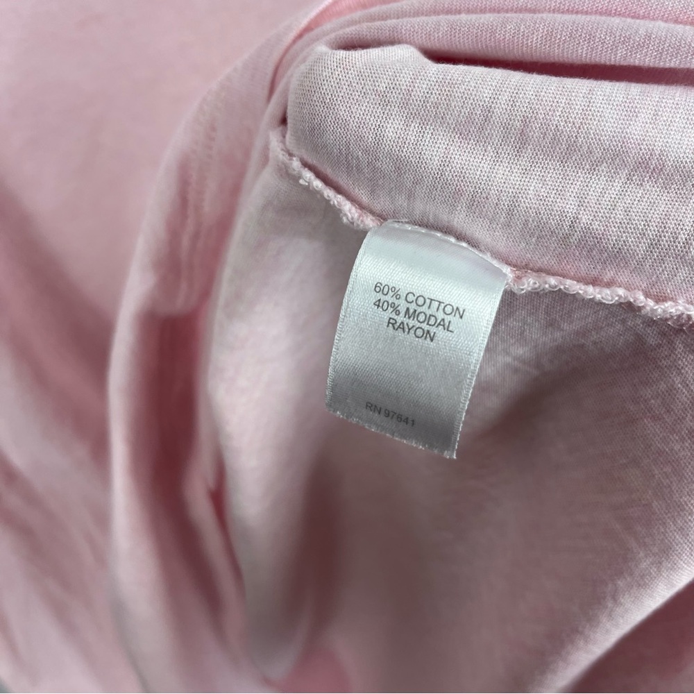 J. Jill Size XL Pink Seamed Swing Tunic Long Sleeve T-Shirt Top AG8 - Picture 4 of 6